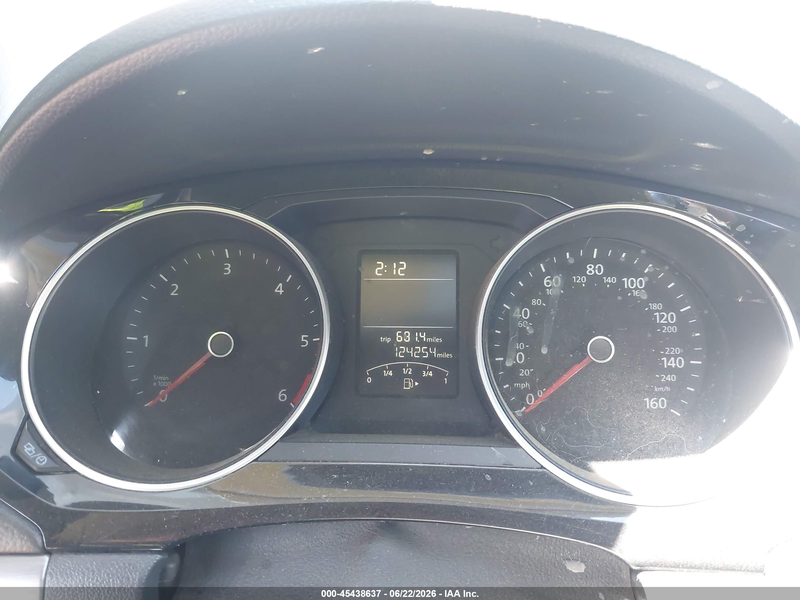2015 Volkswagen Jetta 2.0l Tdi Se Gray vin: 3VW3A7AJ5FM211949