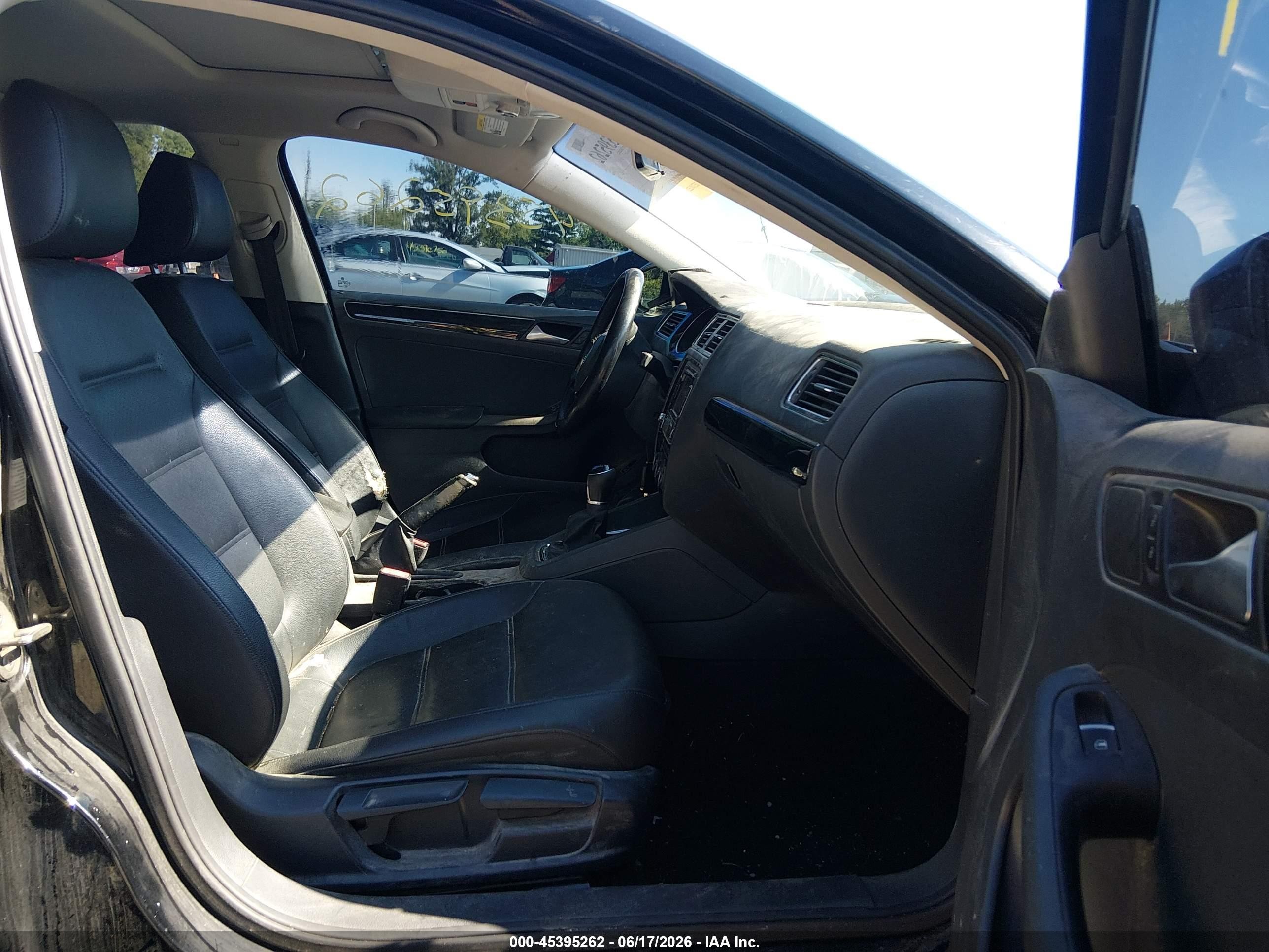 2015 Volkswagen Jetta 2.0l Tdi Sel Black vin: 3VW3A7AJ5FM337521