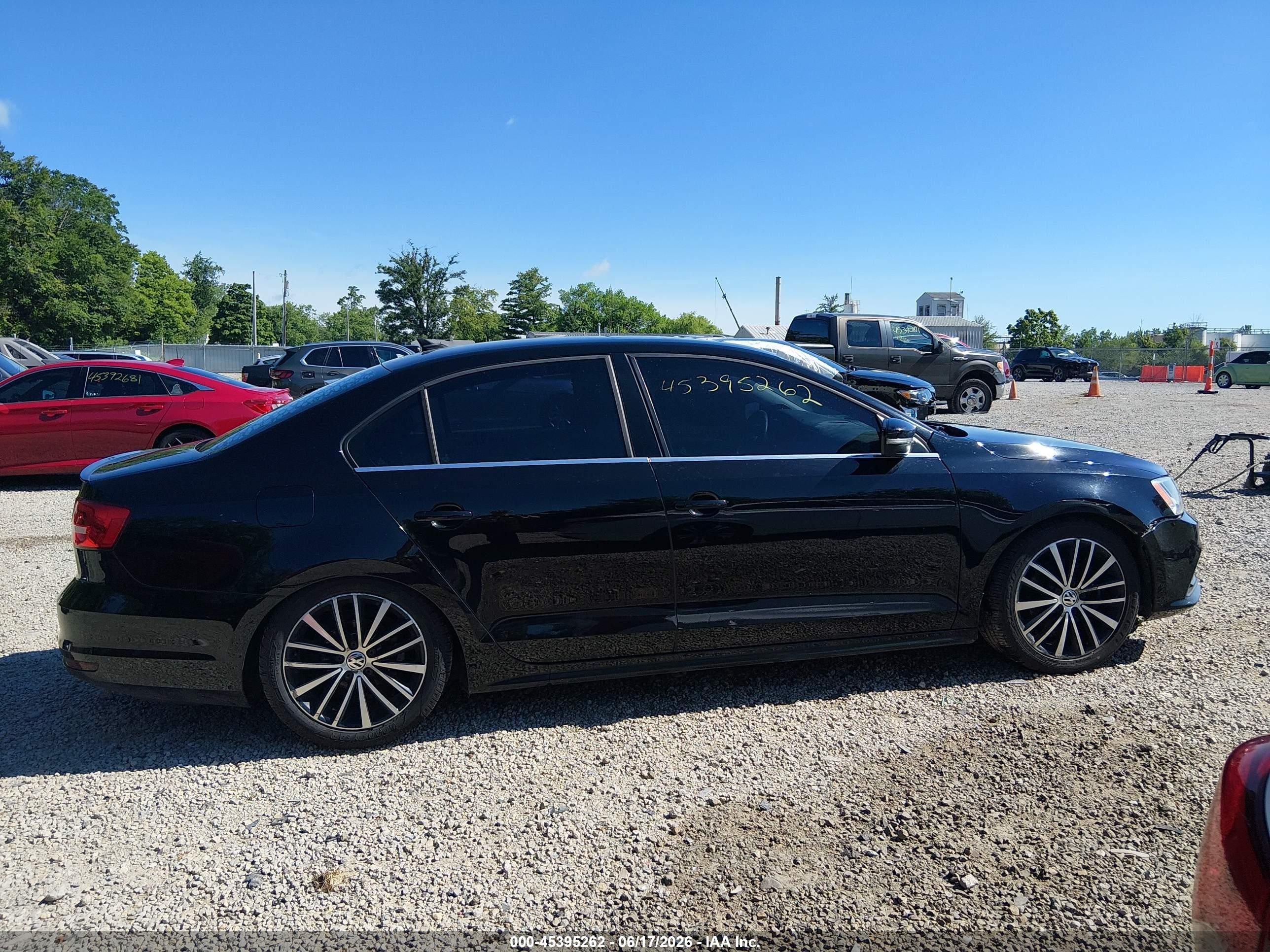 2015 Volkswagen Jetta 2.0l Tdi Sel Black vin: 3VW3A7AJ5FM337521