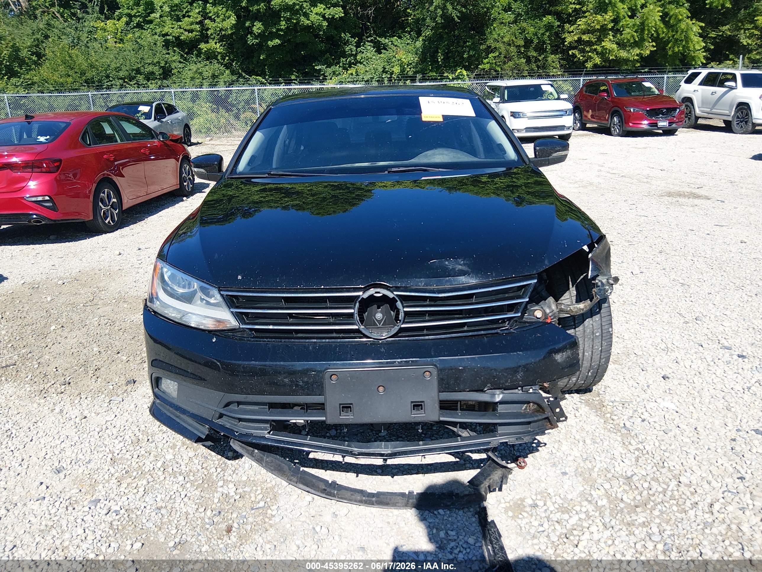2015 Volkswagen Jetta 2.0l Tdi Sel Black vin: 3VW3A7AJ5FM337521