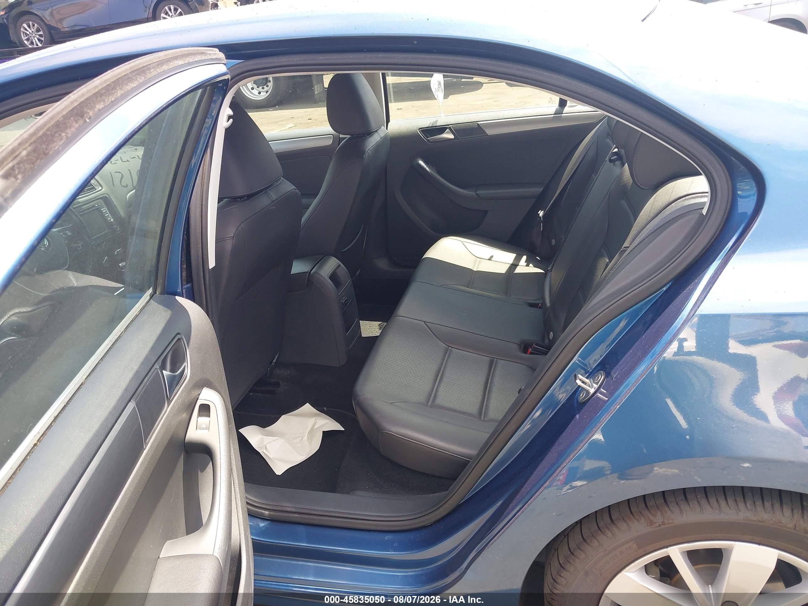 2015 Volkswagen Jetta 2.0l Tdi Se Синий vin: 3VW3A7AJ5FM425064