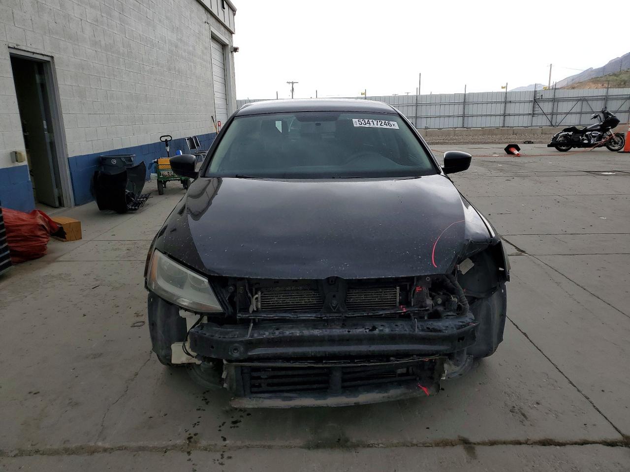 2015 Volkswagen Jetta Tdi Black vin: 3VW3A7AJ7FM270159