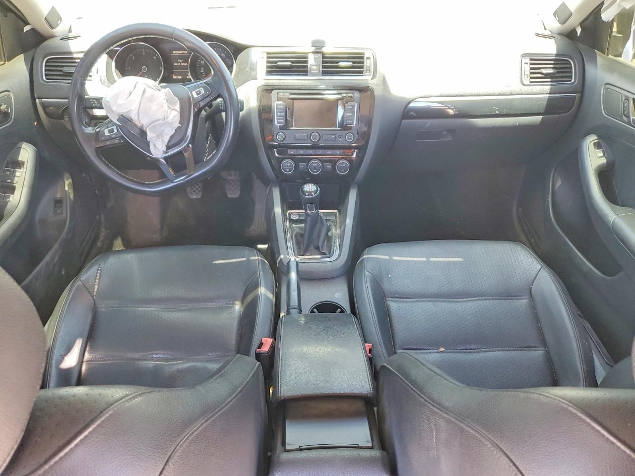 2015 Volkswagen Jetta Tdi Black vin: 3VW3A7AJ9FM414889