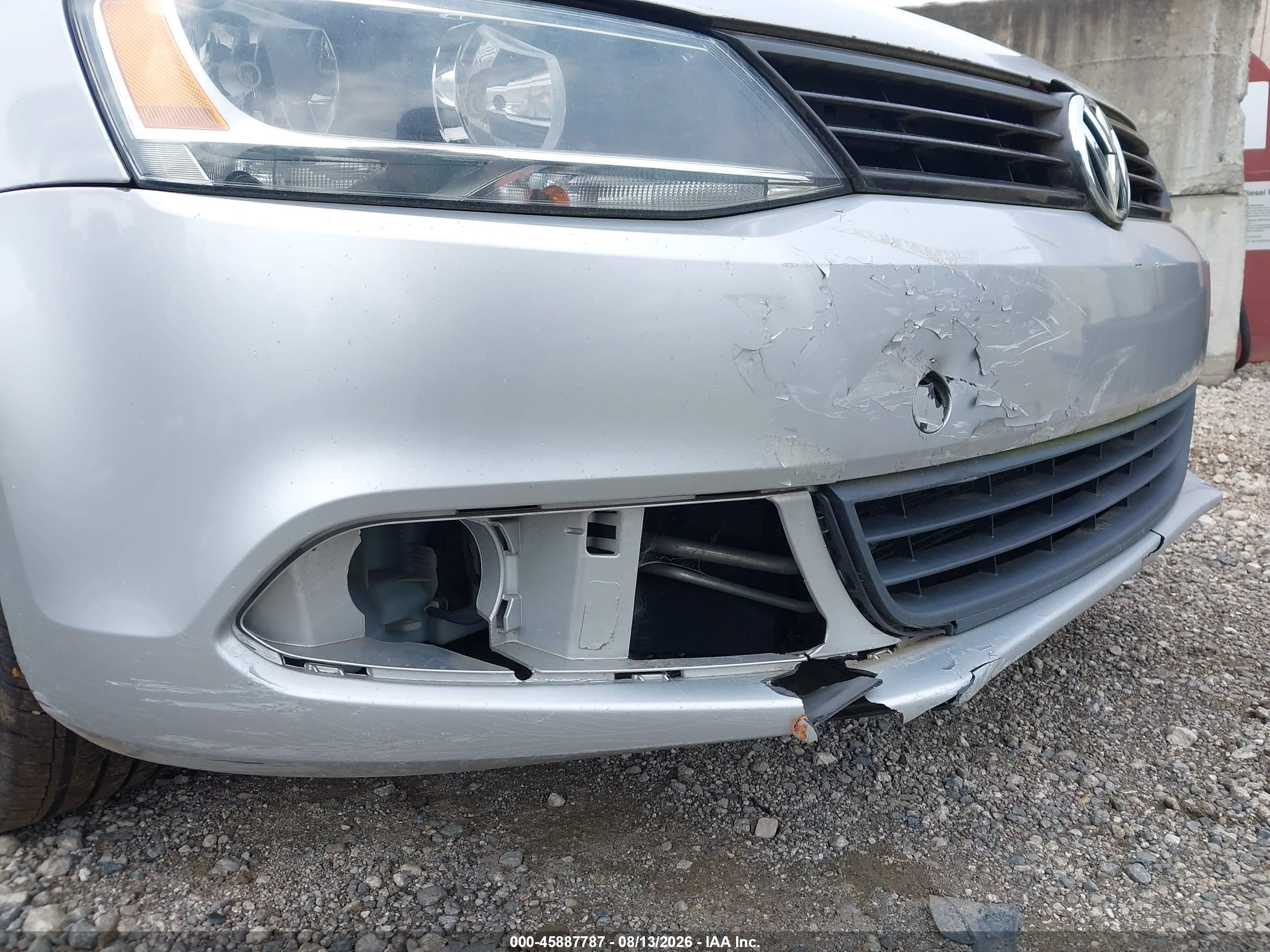2012 Volkswagen Jetta 2.0l Tdi Silver vin: 3VW3L7AJ0CM308899