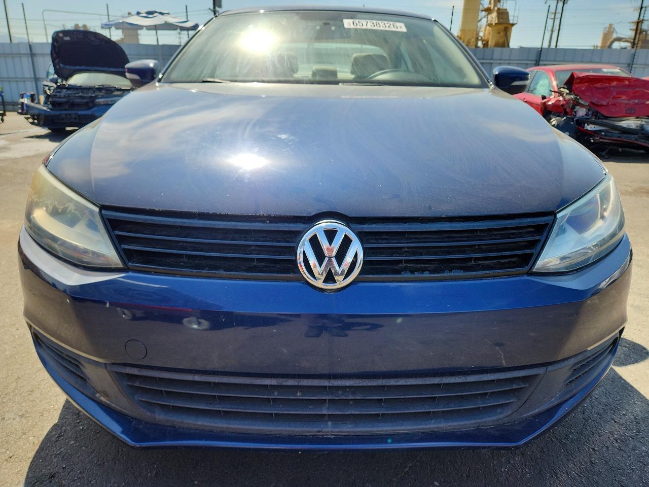 2012 Volkswagen Jetta Tdi Blue vin: 3VW3L7AJ1CM398841