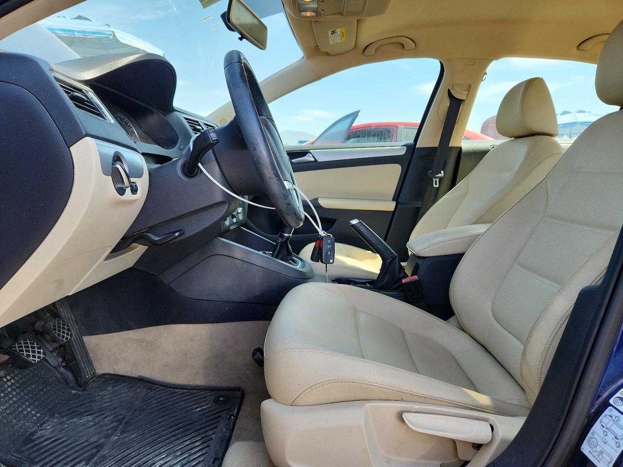 2012 Volkswagen Jetta Tdi Blue vin: 3VW3L7AJ1CM398841