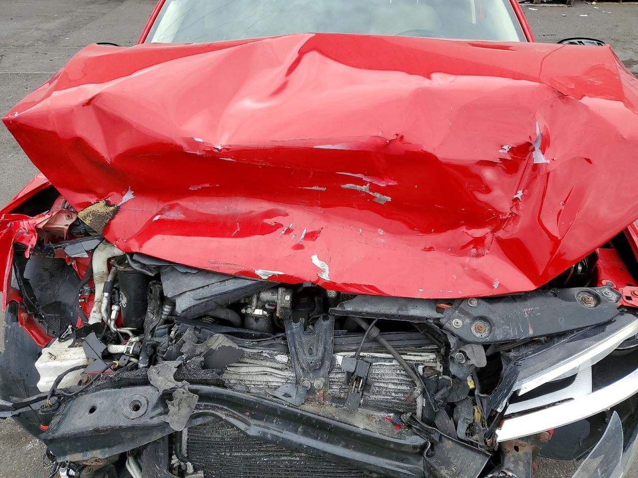 2013 Volkswagen Jetta Tdi Red vin: 3VW3L7AJ1DM373911