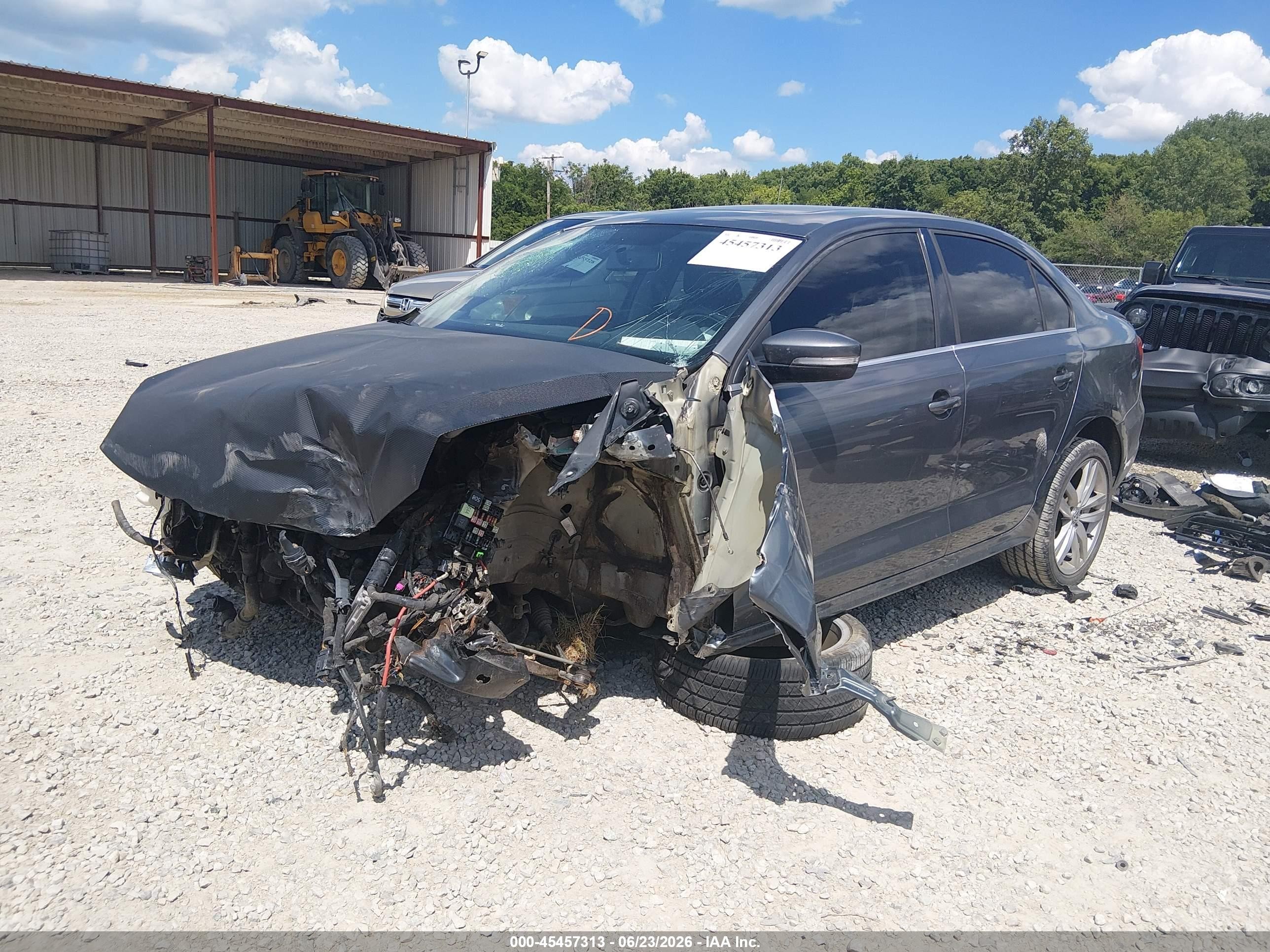 2013 Volkswagen Jetta 2.0l Tdi Gray vin: 3VW3L7AJ2DM363551