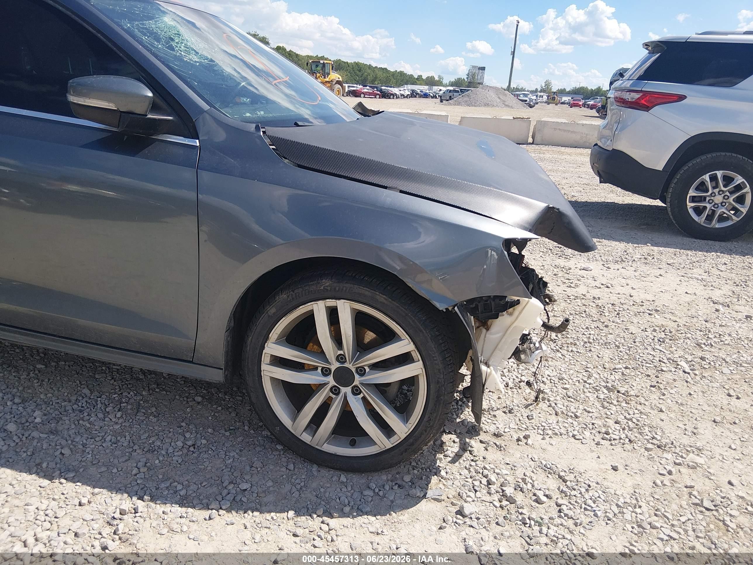 2013 Volkswagen Jetta 2.0l Tdi Gray vin: 3VW3L7AJ2DM363551