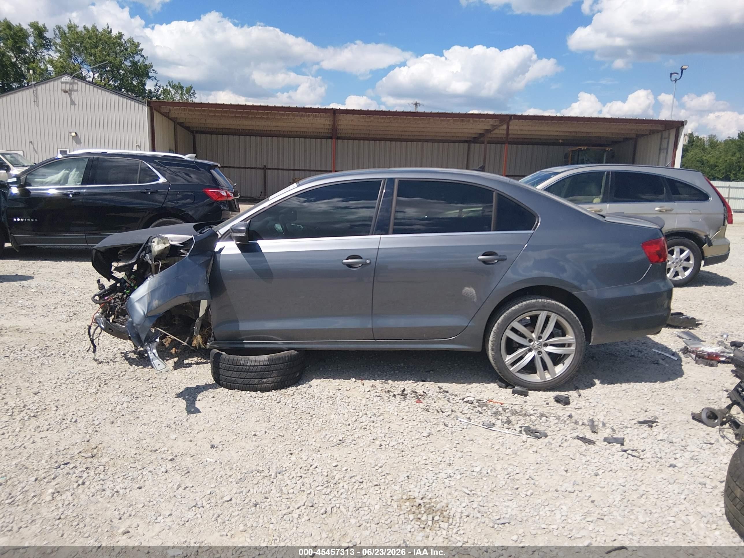 2013 Volkswagen Jetta 2.0l Tdi Gray vin: 3VW3L7AJ2DM363551