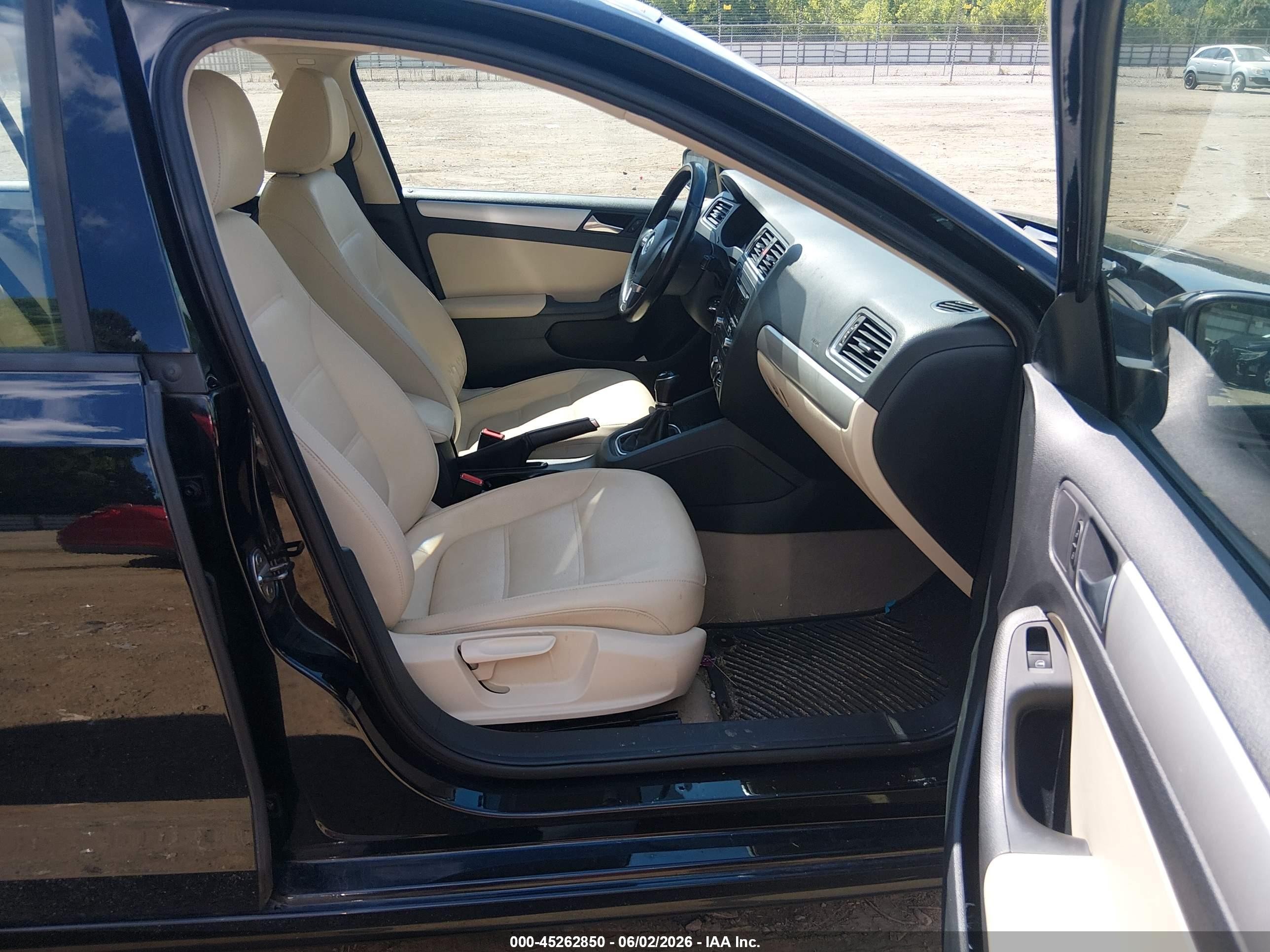 2012 Volkswagen Jetta 2.0l Tdi Black vin: 3VW3L7AJ3CM471045
