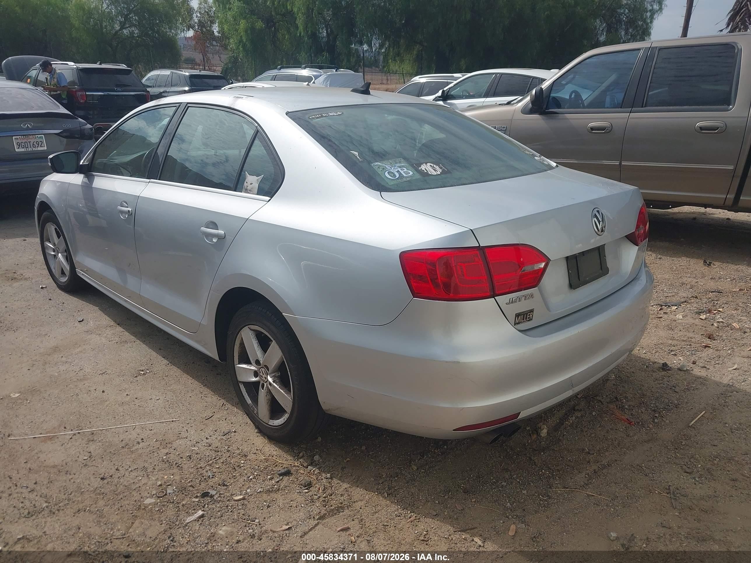 2013 Volkswagen Jetta 2.0l Tdi Silver vin: 3VW3L7AJ3DM273082