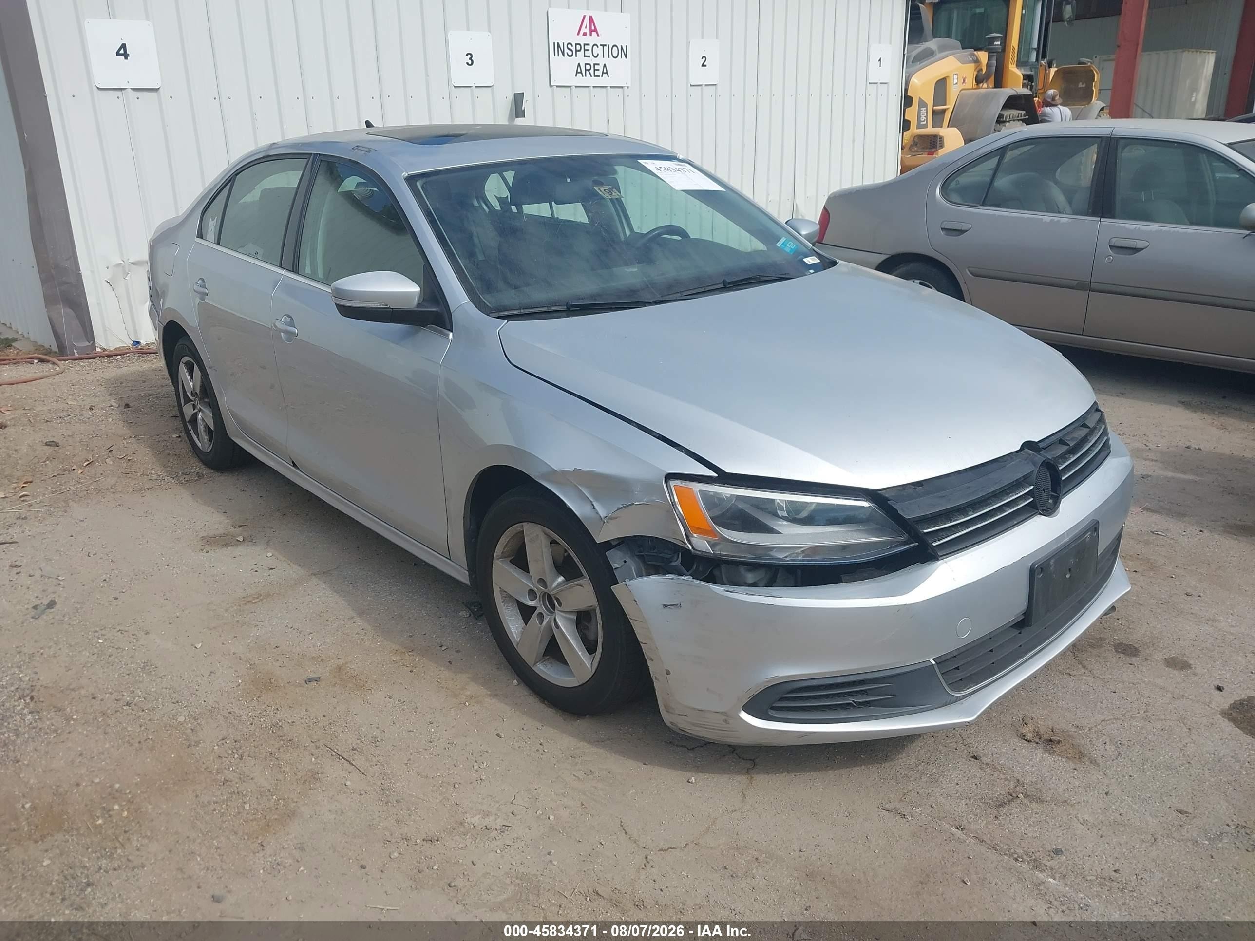 2013 Volkswagen Jetta 2.0l Tdi Silver vin: 3VW3L7AJ3DM273082