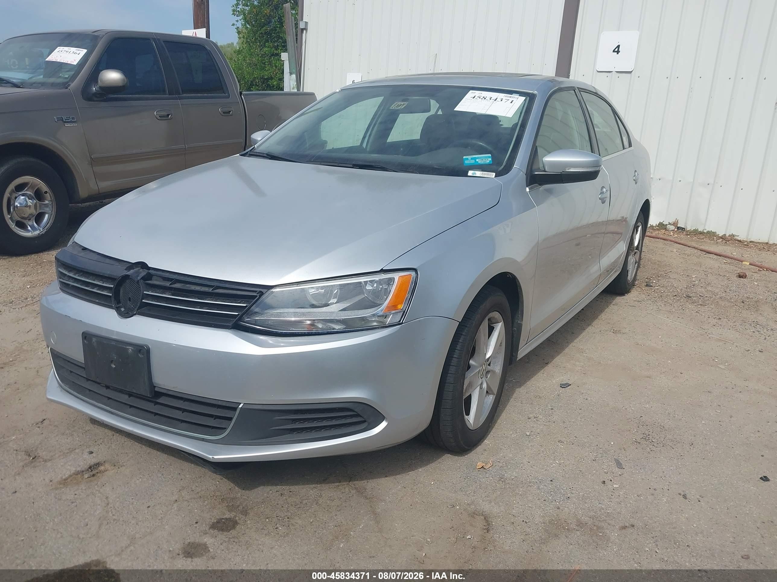 2013 Volkswagen Jetta 2.0l Tdi Silver vin: 3VW3L7AJ3DM273082