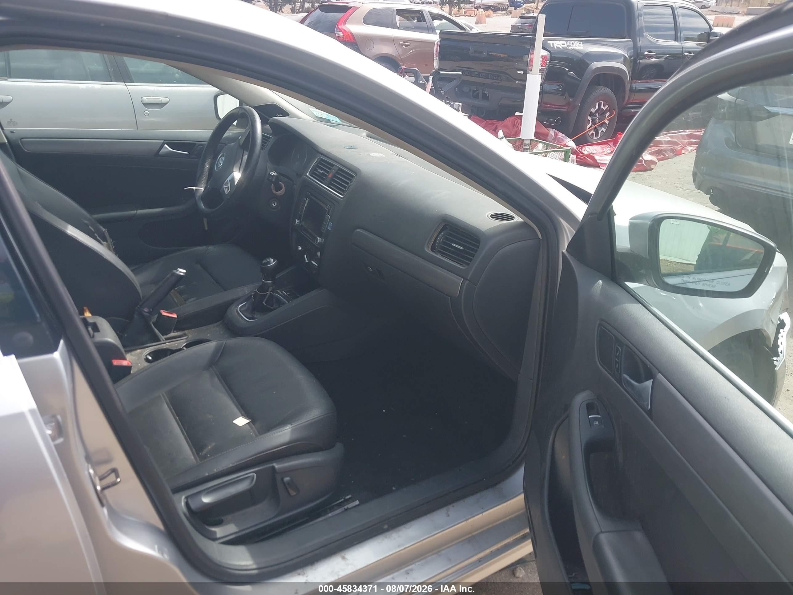 2013 Volkswagen Jetta 2.0l Tdi Silver vin: 3VW3L7AJ3DM273082