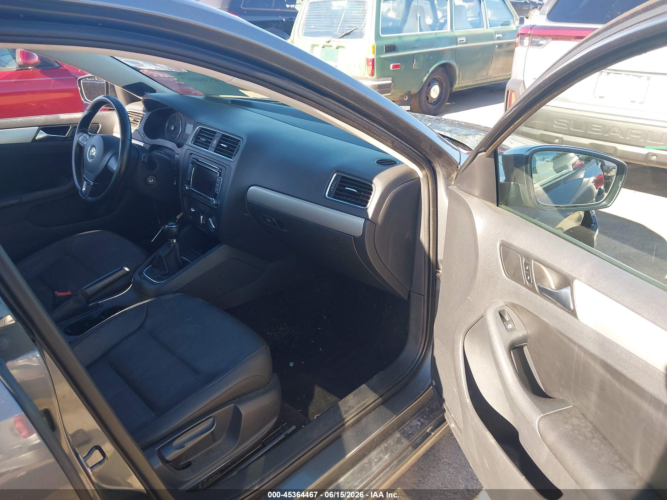 2012 Volkswagen Jetta 2.0l Tdi Gray vin: 3VW3L7AJ4CM314673
