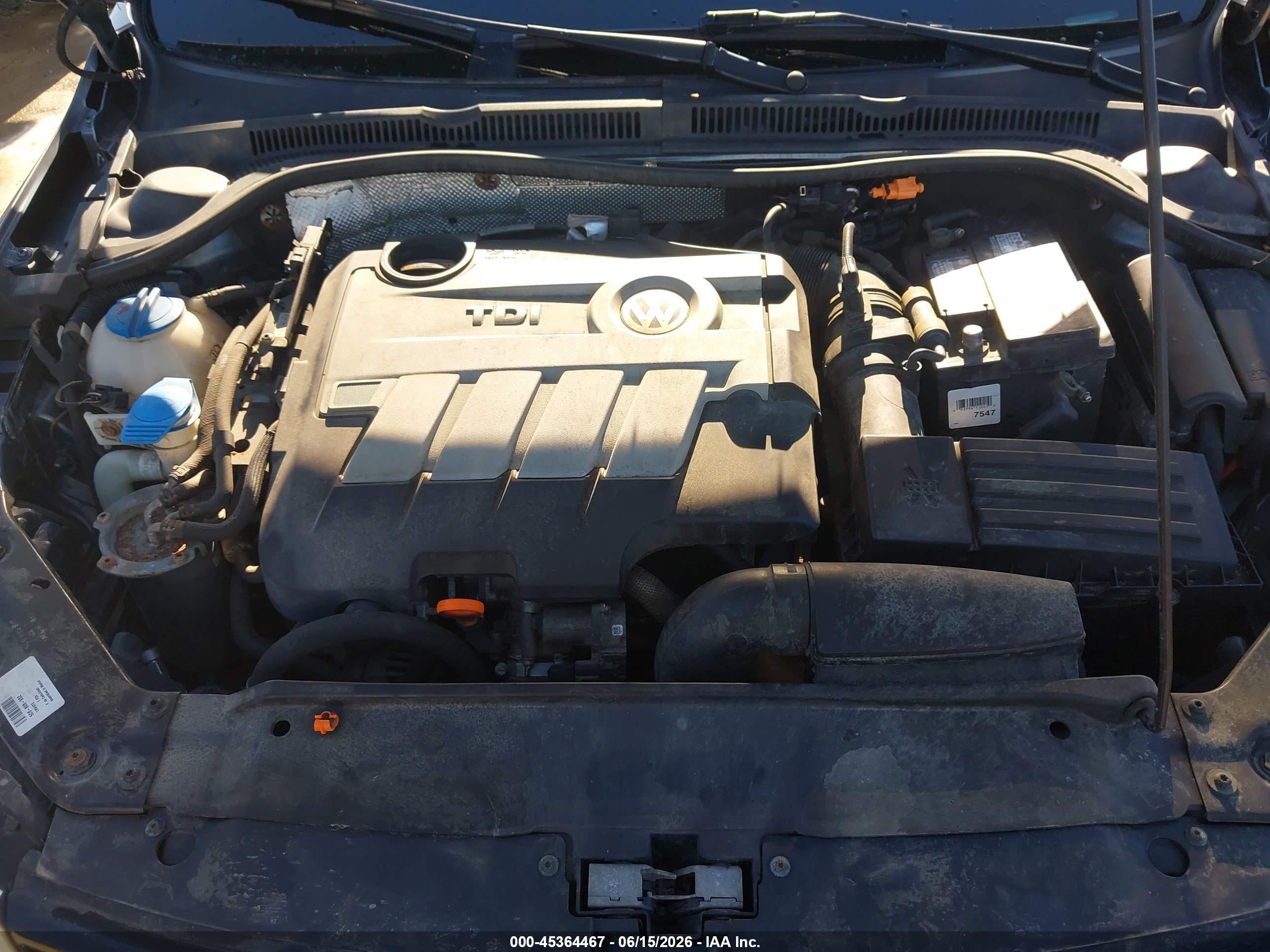 2012 Volkswagen Jetta 2.0l Tdi Gray vin: 3VW3L7AJ4CM314673