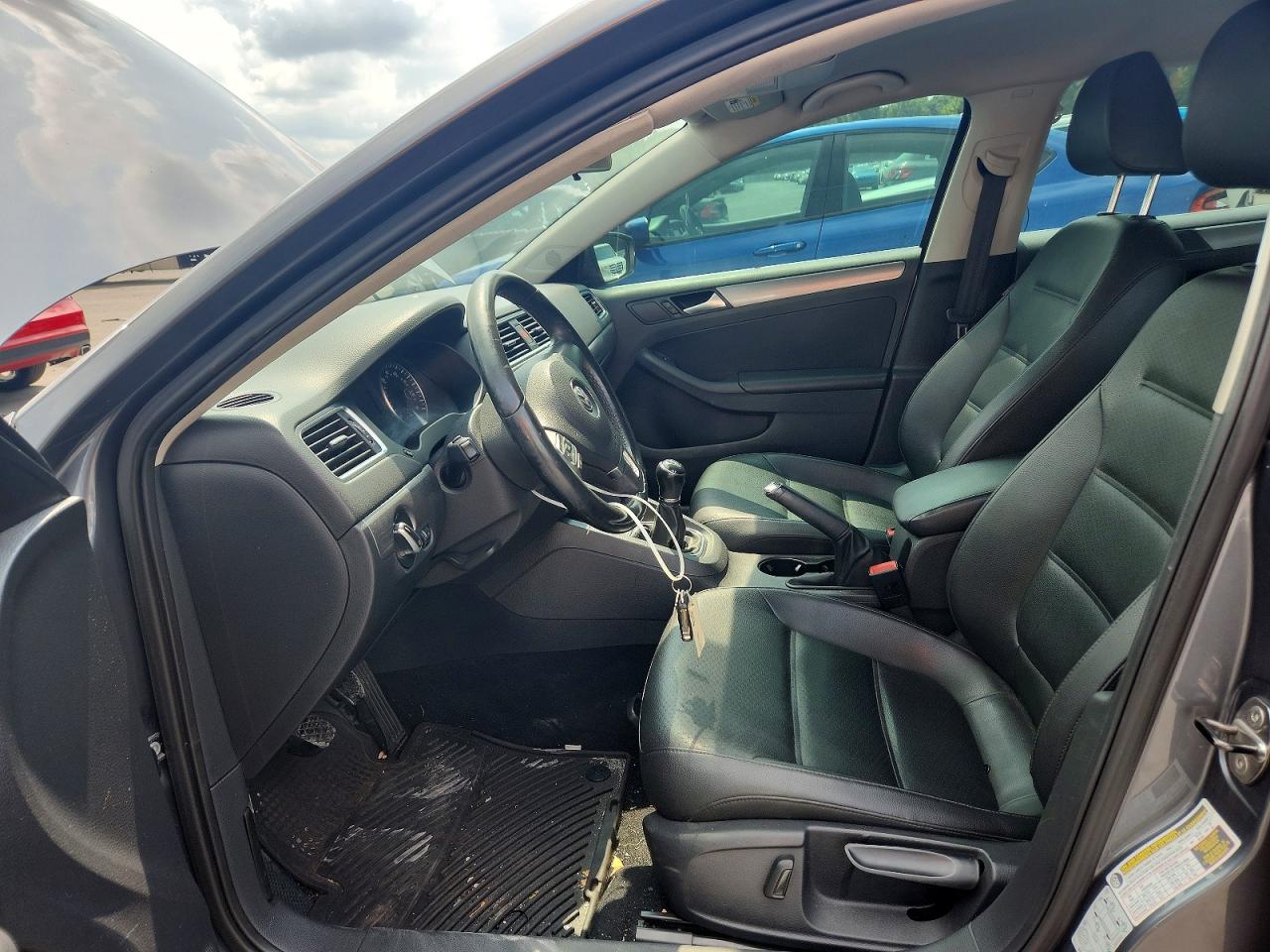 2013 Volkswagen Jetta Tdi Gray vin: 3VW3L7AJ4DM444633