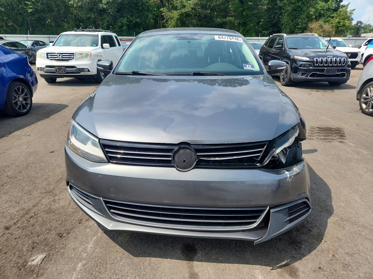 2013 Volkswagen Jetta Tdi Gray vin: 3VW3L7AJ4DM444633