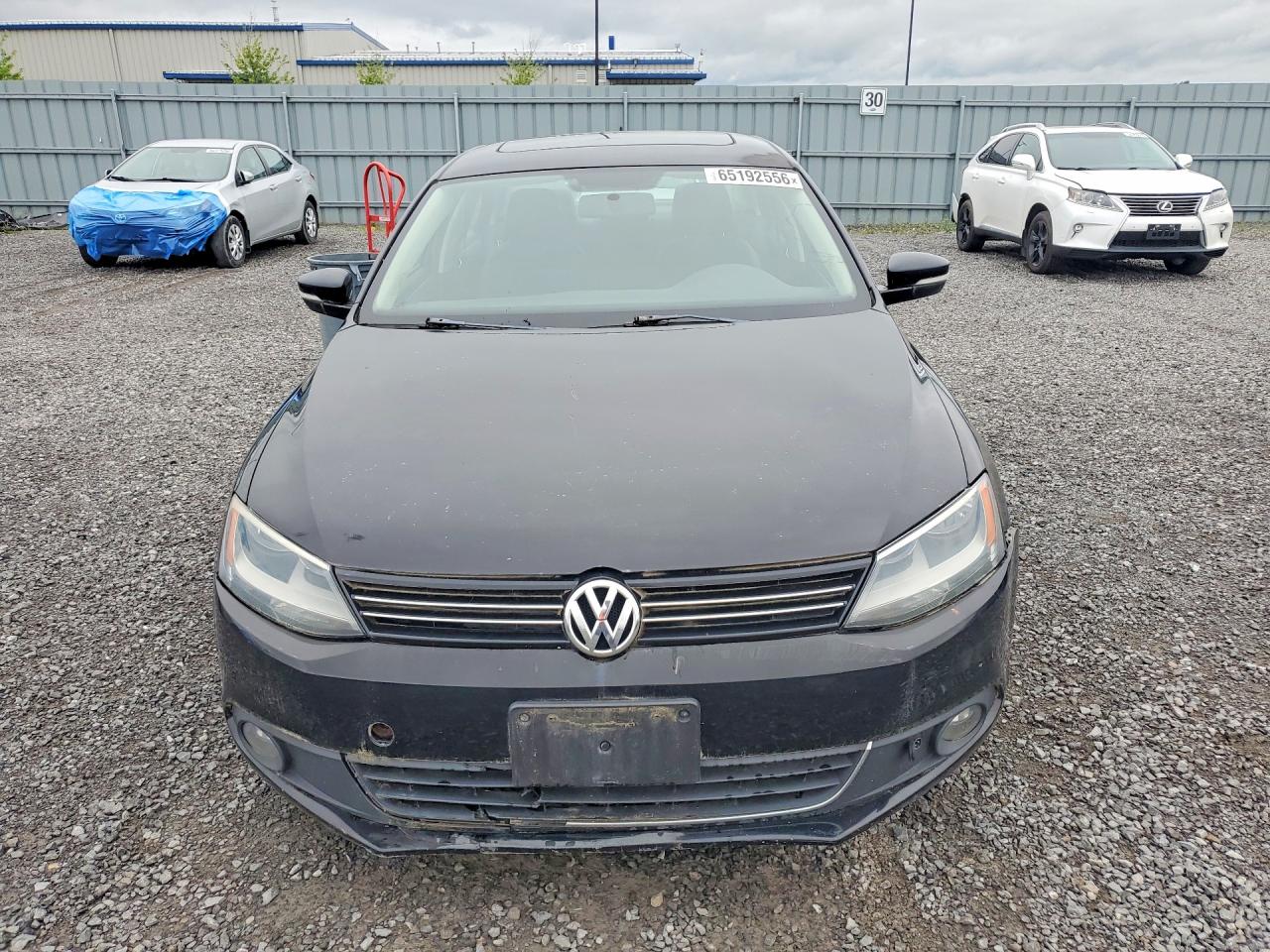 2011 Volkswagen Jetta Tdi Black vin: 3VW3L7AJ5BM033593
