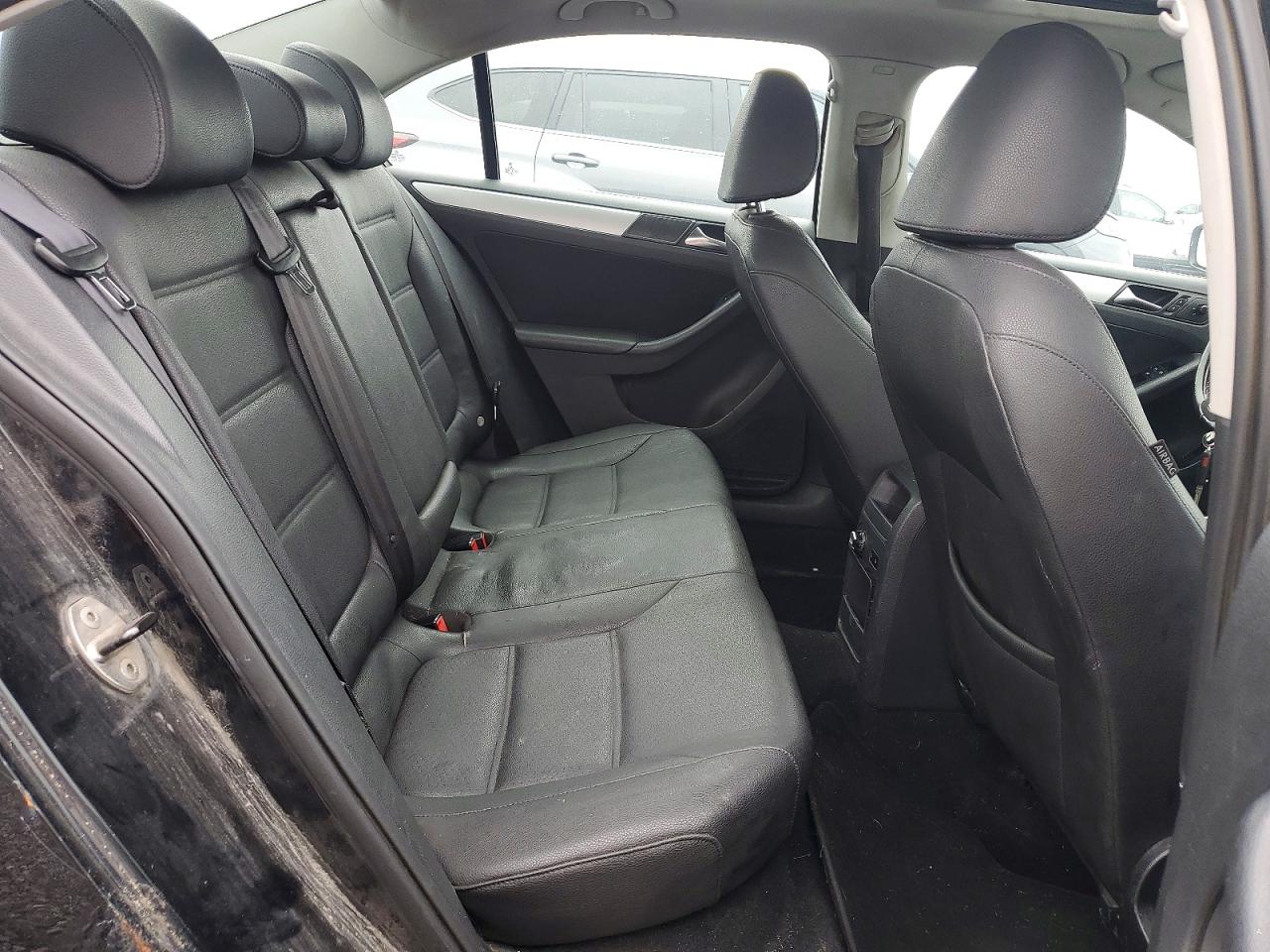 2011 Volkswagen Jetta Tdi Black vin: 3VW3L7AJ5BM033593
