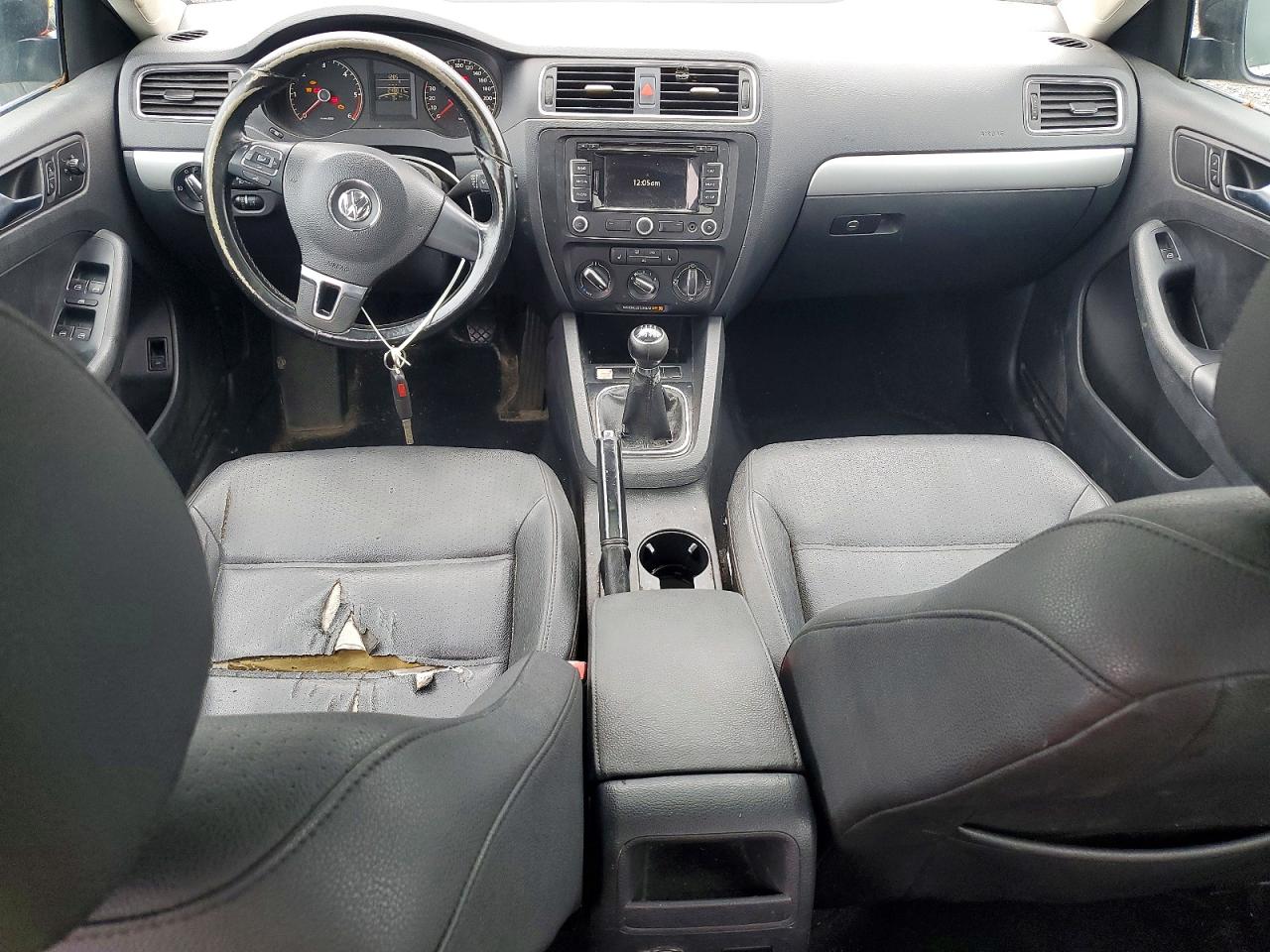 2011 Volkswagen Jetta Tdi Black vin: 3VW3L7AJ5BM033593