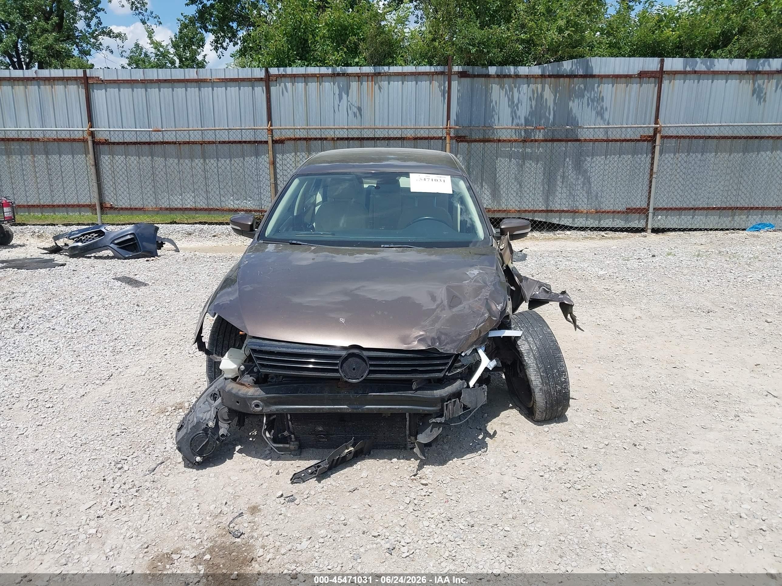 2012 Volkswagen Jetta 2.0l Tdi Brown vin: 3VW3L7AJ5CM091432