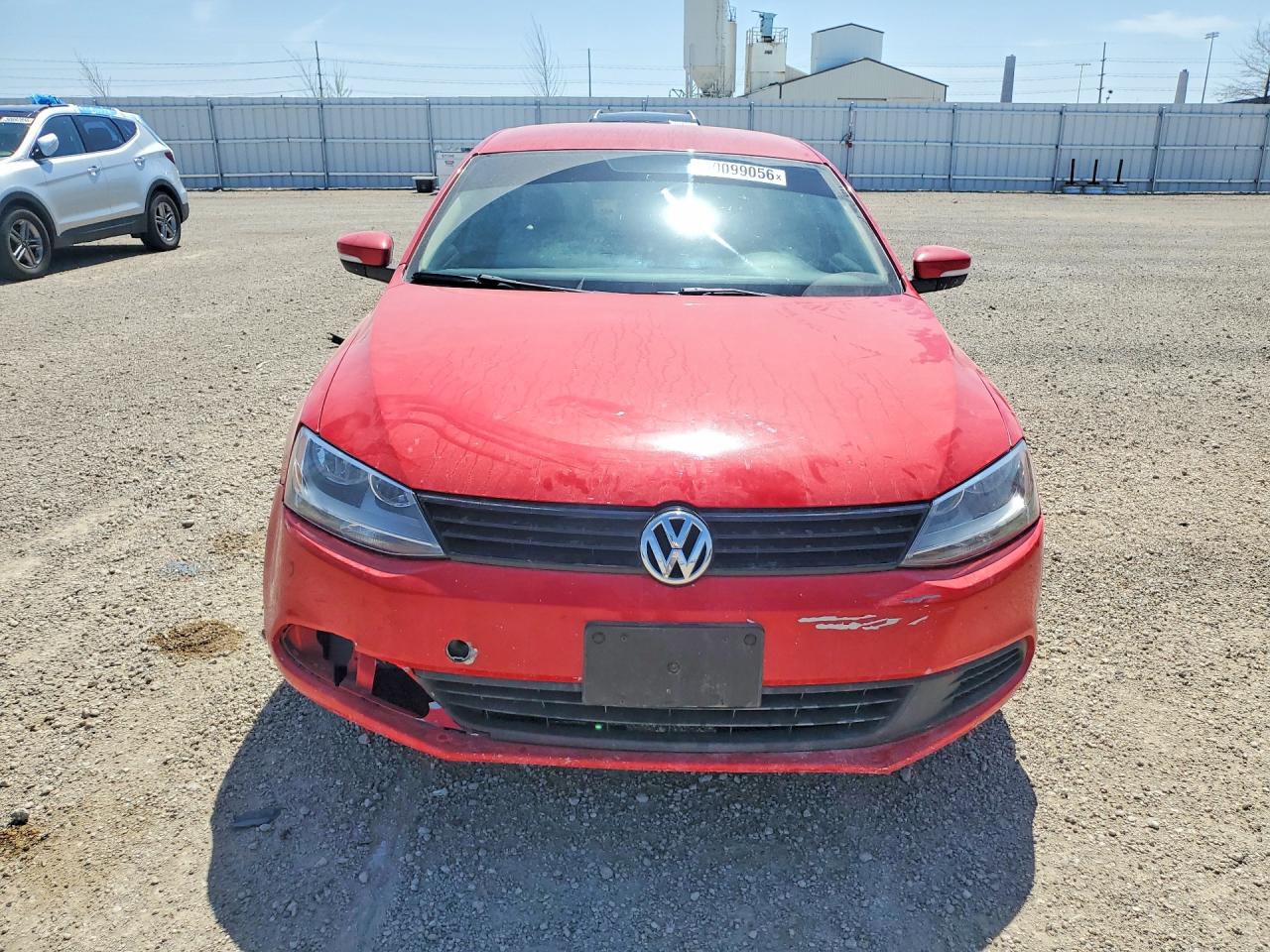 2012 Volkswagen Jetta Tdi Red vin: 3VW3L7AJ5CM465926