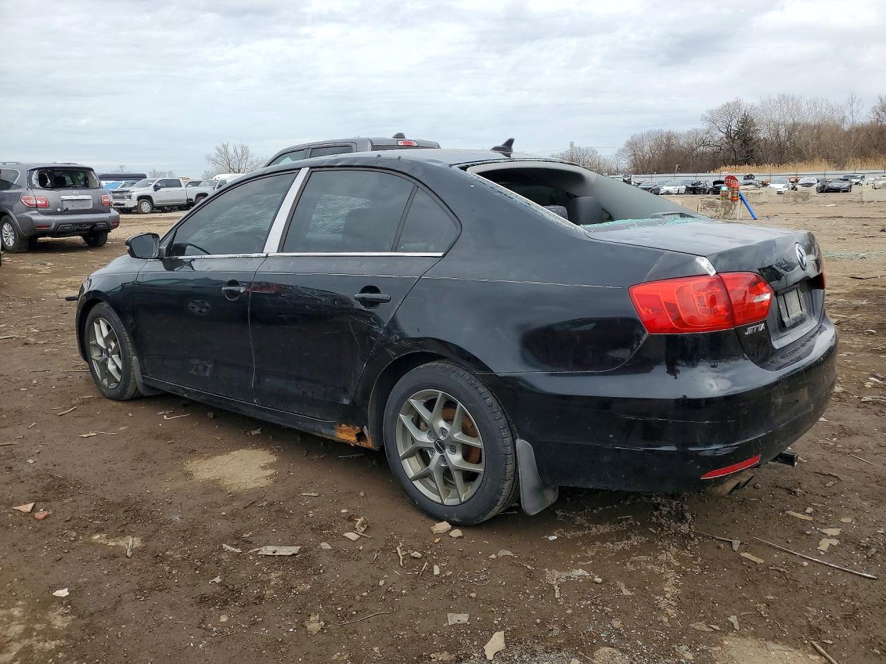 2012 Volkswagen Jetta Tdi Черный vin: 3VW3L7AJ6CM422860