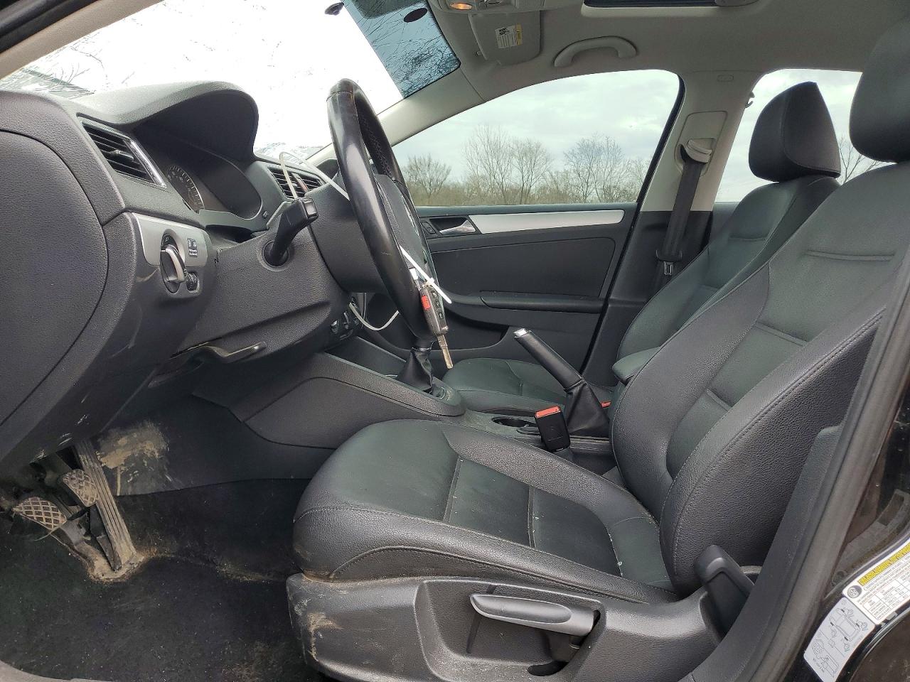 2012 Volkswagen Jetta Tdi Черный vin: 3VW3L7AJ6CM422860