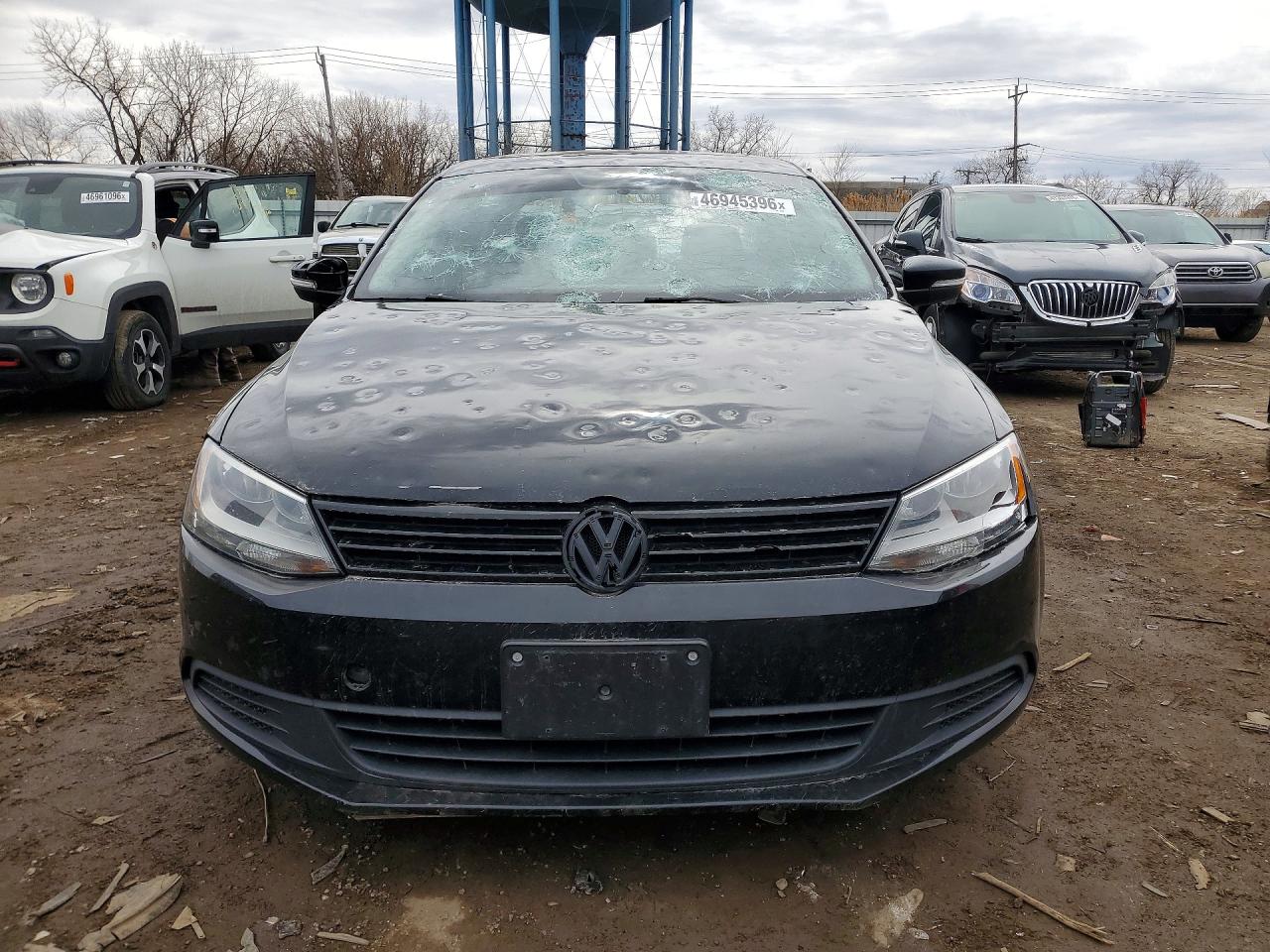 2012 Volkswagen Jetta Tdi Черный vin: 3VW3L7AJ6CM422860