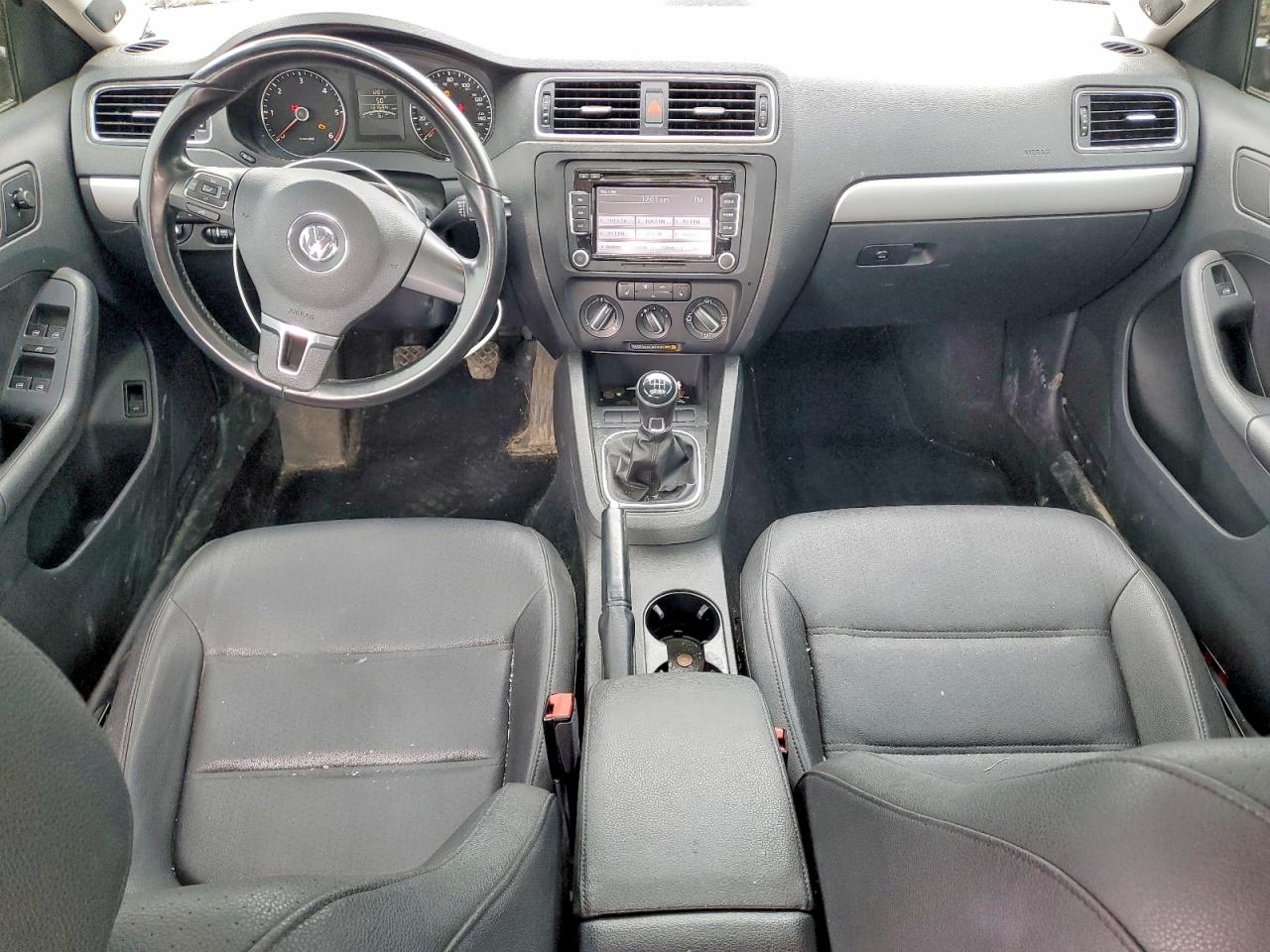 2012 Volkswagen Jetta Tdi Черный vin: 3VW3L7AJ6CM422860