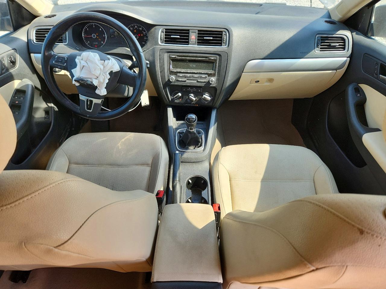 2012 Volkswagen Jetta Tdi Black vin: 3VW3L7AJ7CM380778
