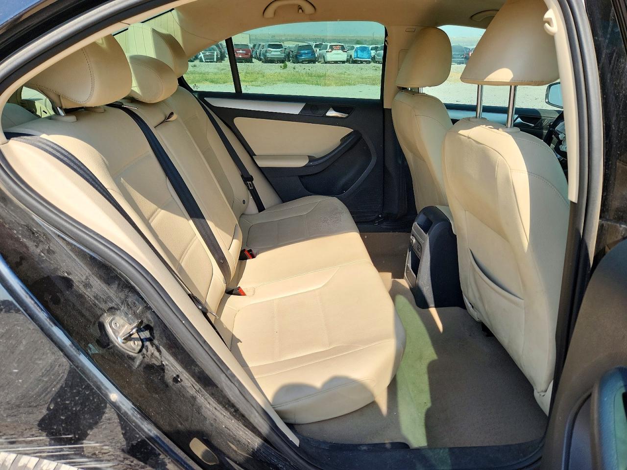 2012 Volkswagen Jetta Tdi Black vin: 3VW3L7AJ7CM380778