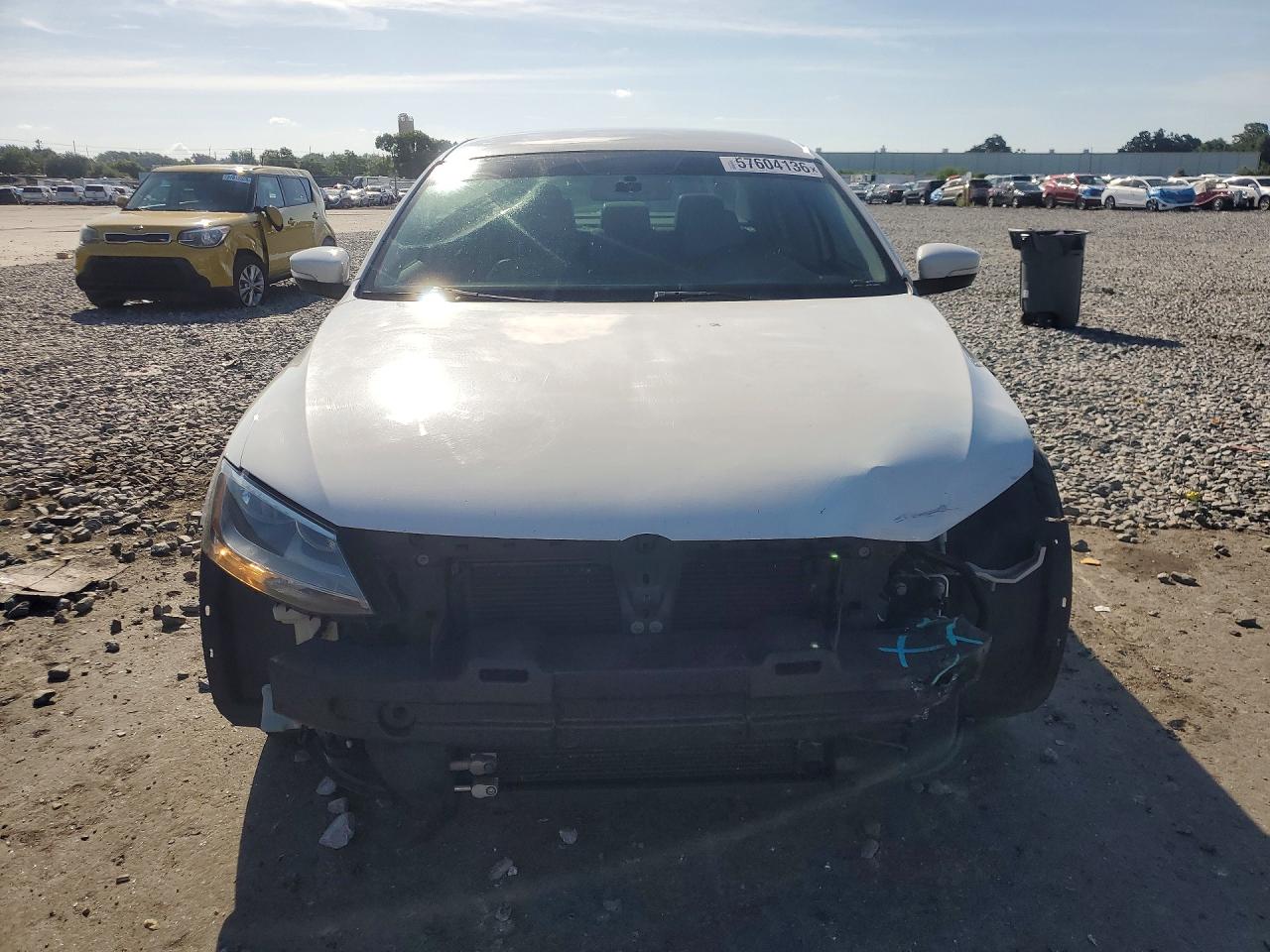 2012 Volkswagen Jetta Tdi White vin: 3VW3L7AJ7CM382224