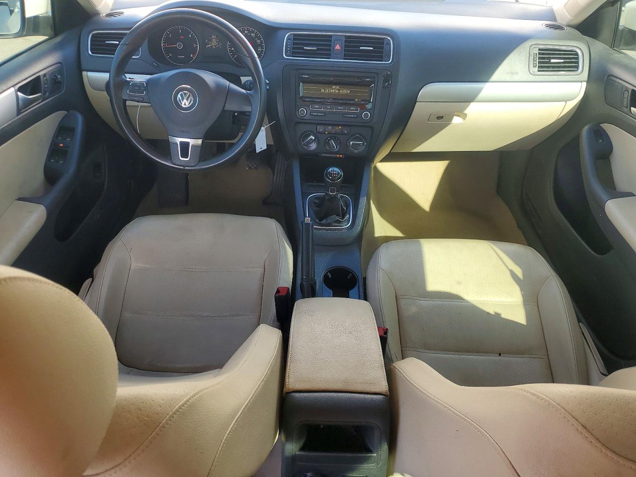 2012 Volkswagen Jetta Tdi White vin: 3VW3L7AJ7CM382224