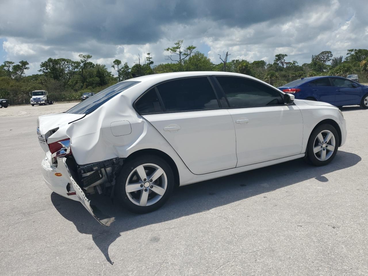 2012 Volkswagen Jetta Tdi Белый vin: 3VW3L7AJ8CM065374