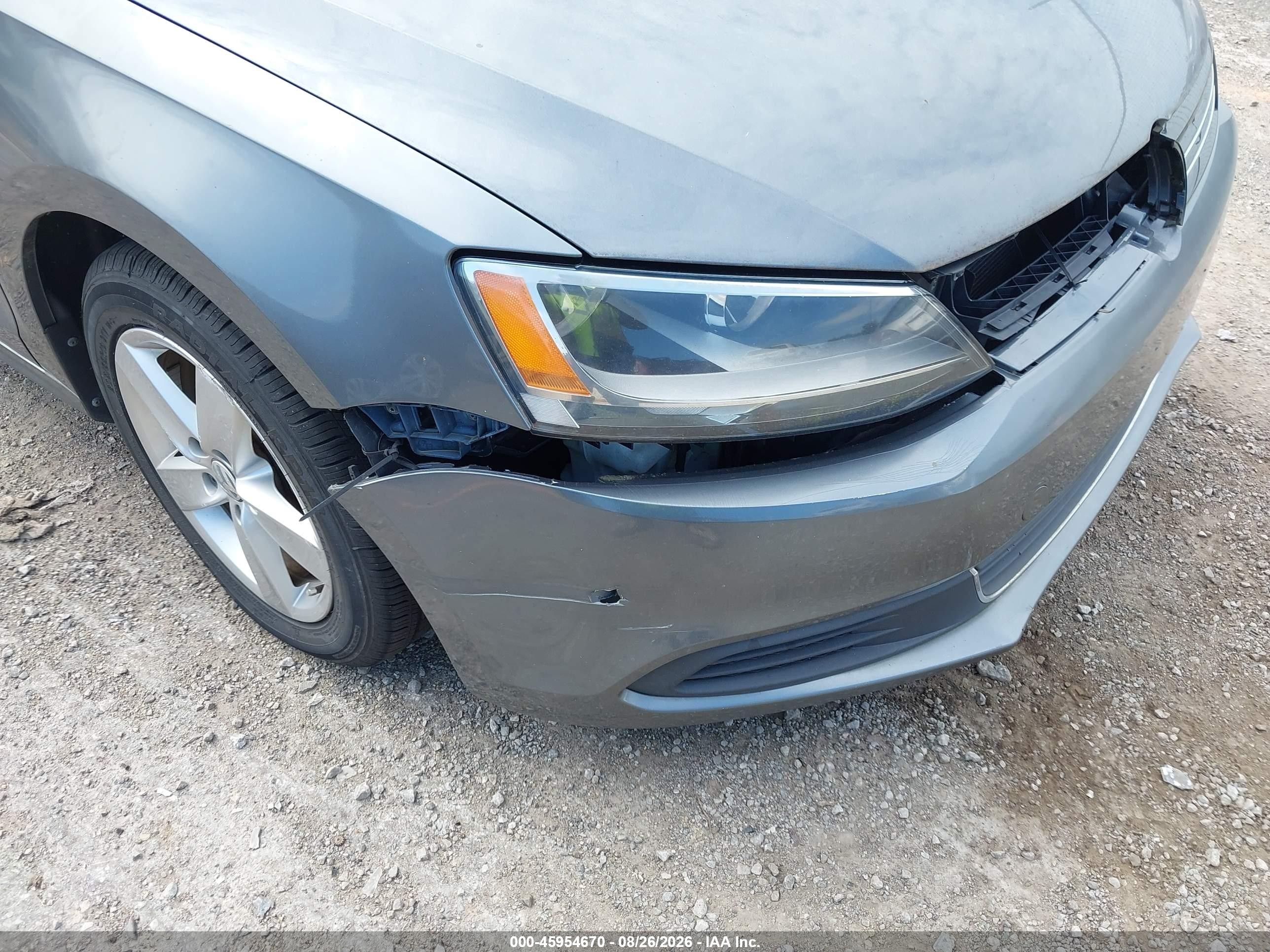 2013 Volkswagen Jetta 2.0l Tdi Gray vin: 3VW3L7AJ9DM400000