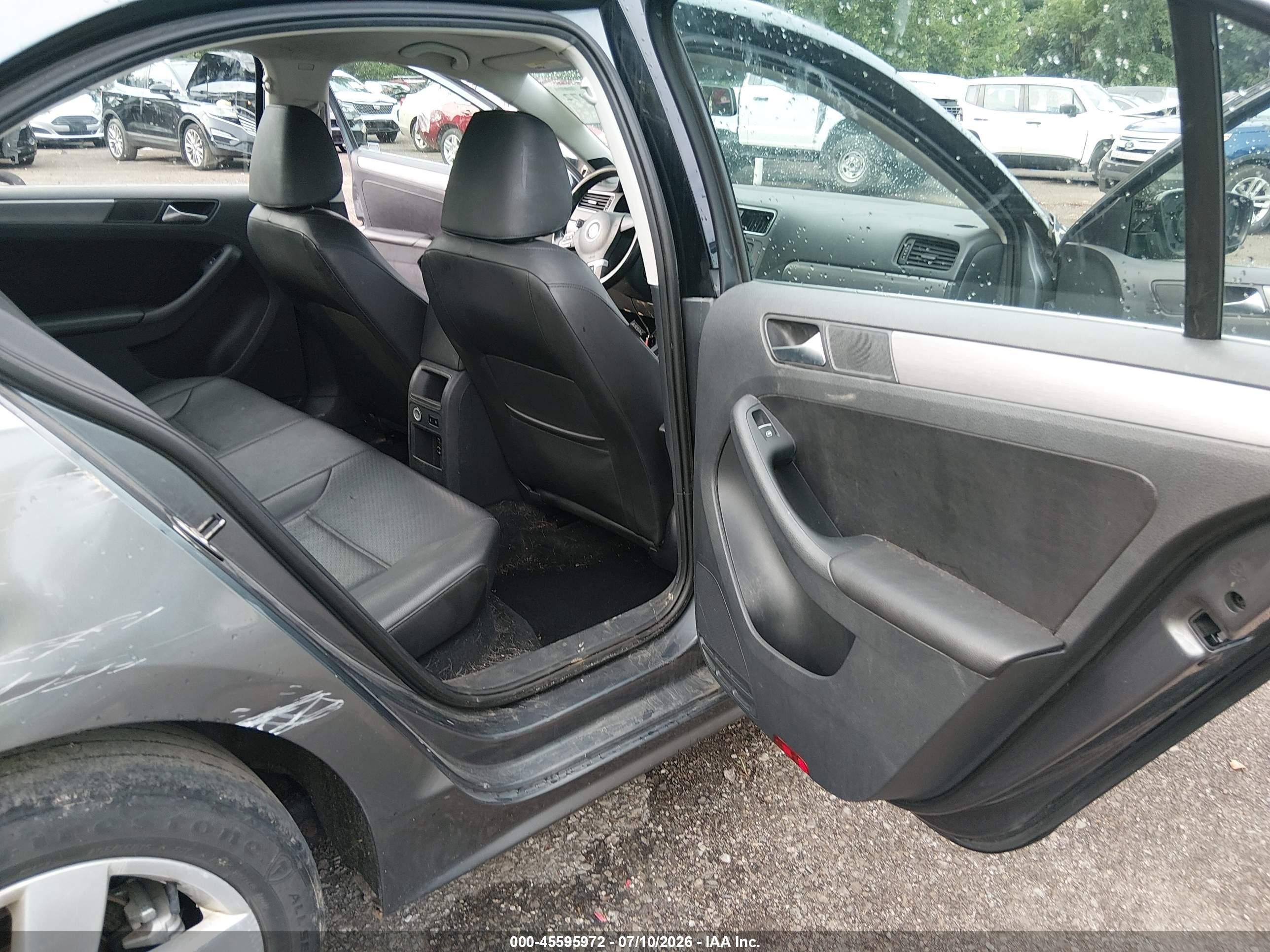 2013 Volkswagen Jetta 2.0l Tdi Gray vin: 3VW3L7AJ9DM443638