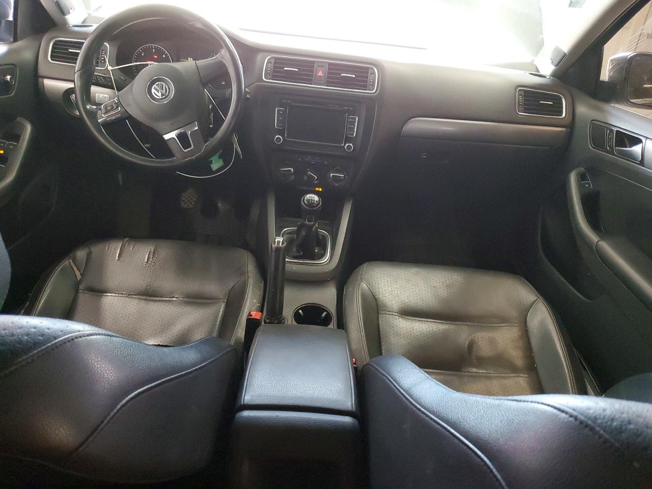 2014 Volkswagen Jetta Tdi Gray vin: 3VW3L7AJ9EM442801