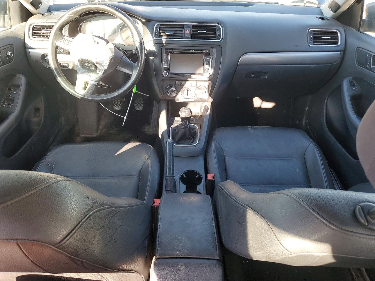 2014 Volkswagen Jetta Tdi Gray vin: 3VW3L7AJ9EM444533