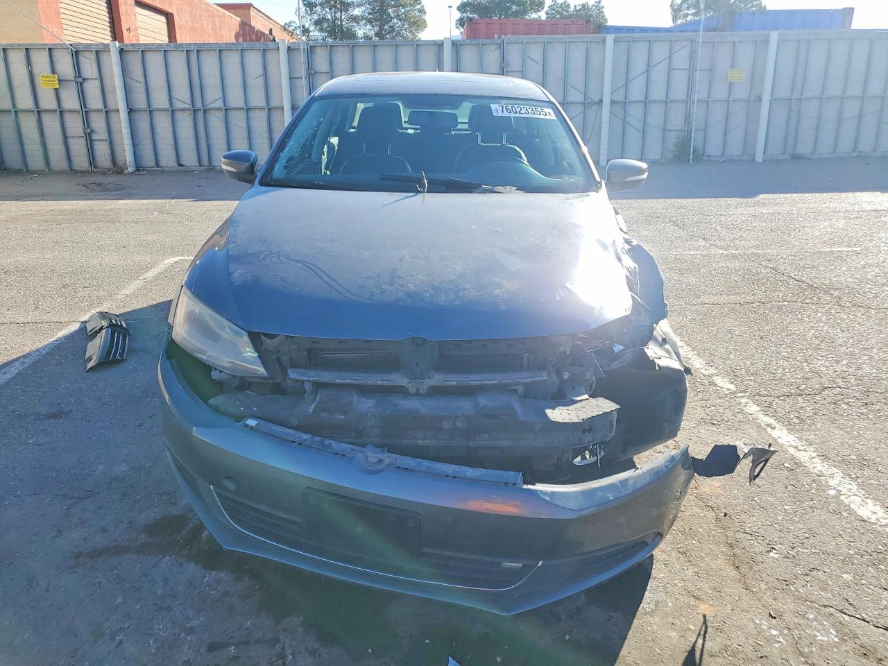 2014 Volkswagen Jetta Tdi Gray vin: 3VW3L7AJ9EM444533