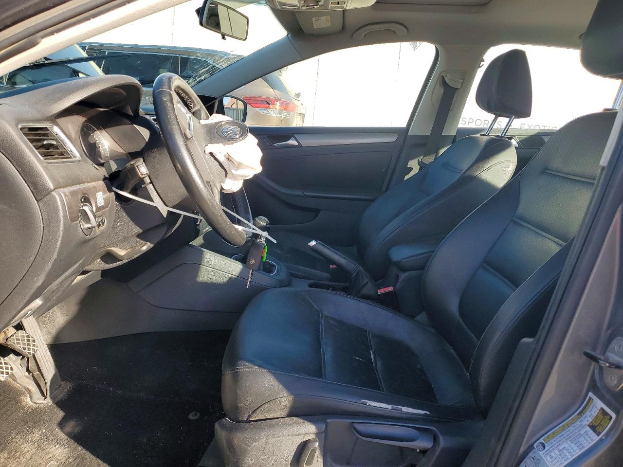 2014 Volkswagen Jetta Tdi Gray vin: 3VW3L7AJ9EM444533