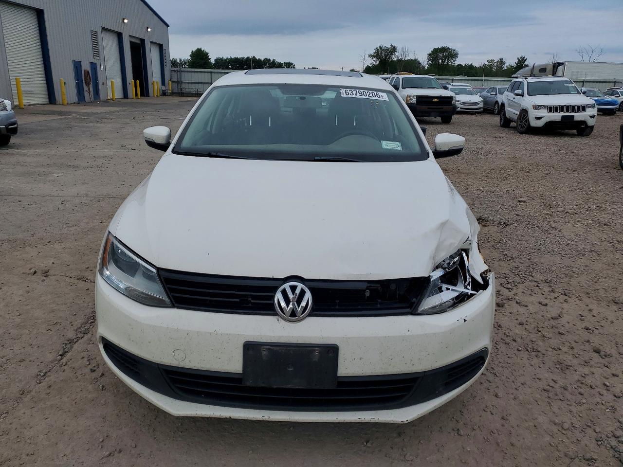 2011 Volkswagen Jetta Tdi Белый vin: 3VW3L7AJXBM047490