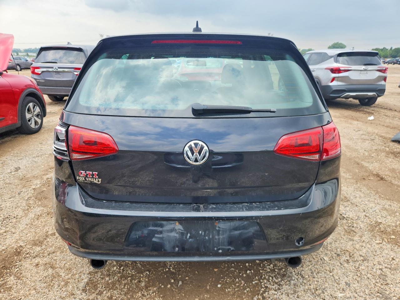 2017 Volkswagen Gti S/se Black vin: 3VW447AU0HM040262