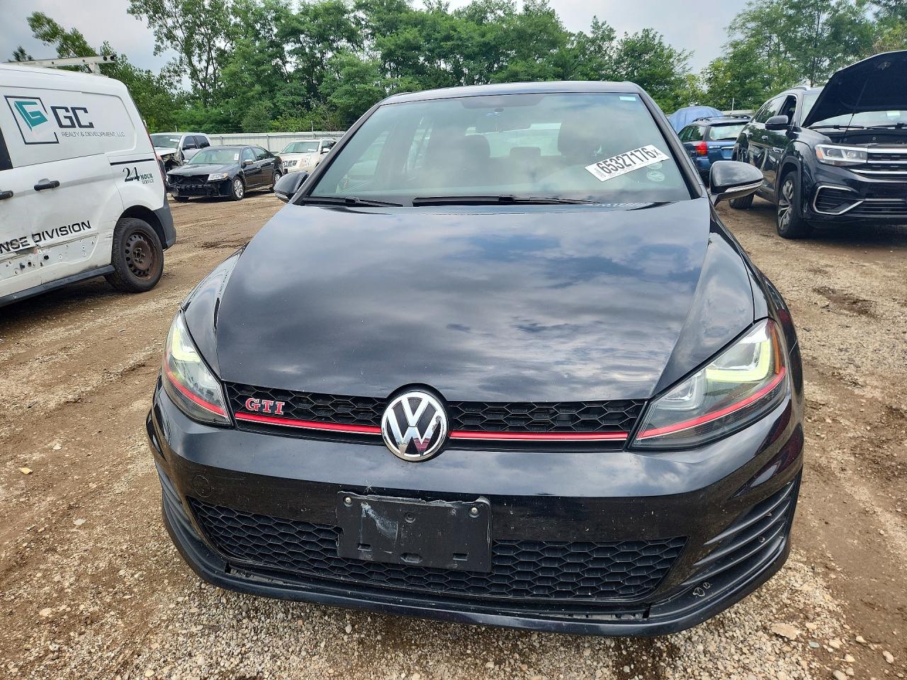 2017 Volkswagen Gti S/se Black vin: 3VW447AU0HM040262