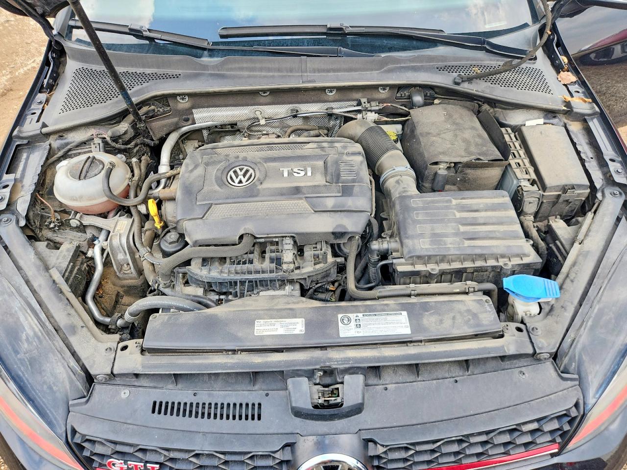 2017 Volkswagen Gti S/se Black vin: 3VW447AU0HM040262