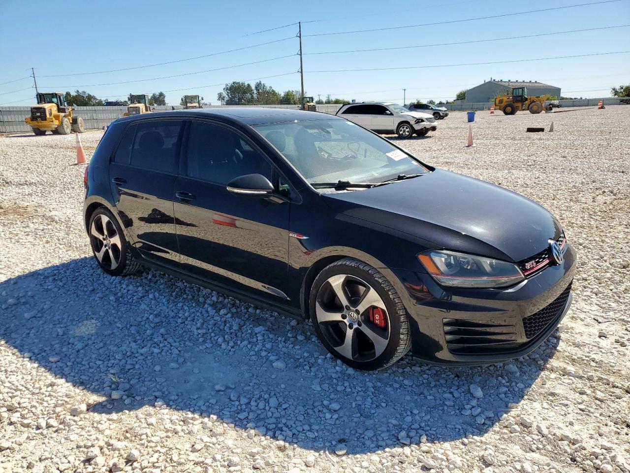2016 Volkswagen Gti S/se Черный vin: 3VW447AU3GM019114