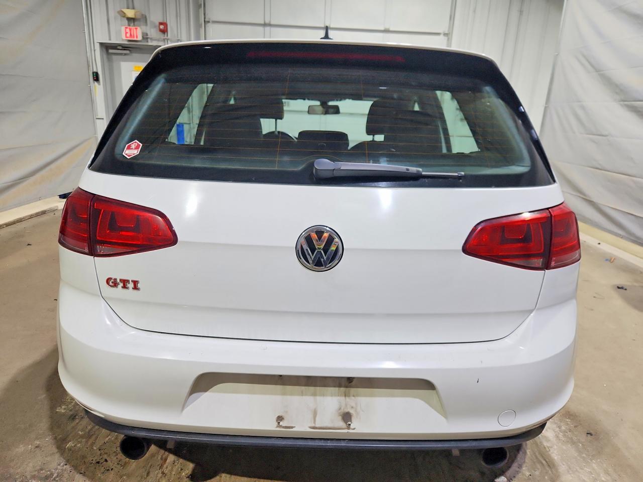 2017 Volkswagen Gti S/se White vin: 3VW447AU4HM032505