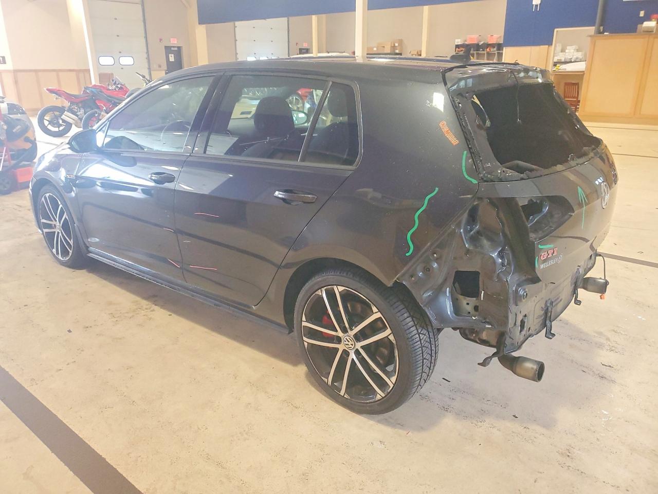 2017 Volkswagen Gti S/se Charcoal vin: 3VW447AU5HM061155